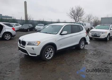 2011 BMW X3 xDrive28I z USA, uszkodzony, nr VIN 5UXWX5C50BL713264